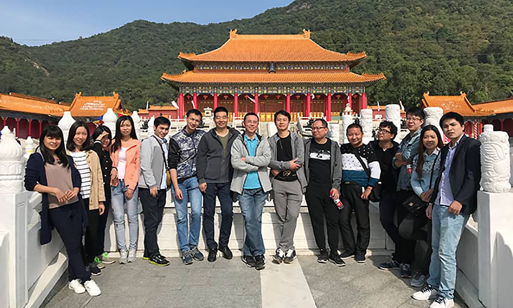 金年会项目中心集体游：西樵山国艺影视城