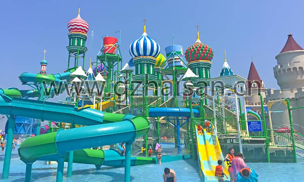 多达47种功能的超大型主题水寨