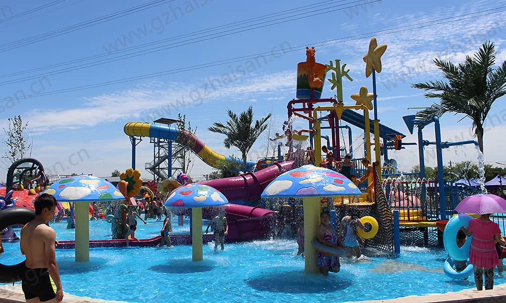 河北保定海森水上大世界小树屋、戏水小品