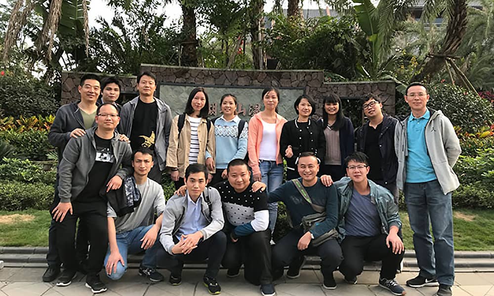 金年会项目中心集体游：美的鹭湖半山温泉