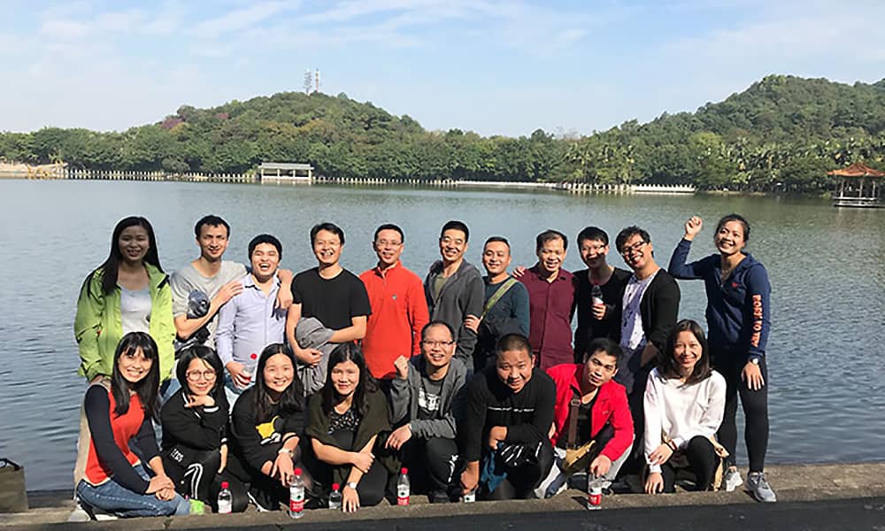 金年会项目中心集体游：西樵山风景名胜区