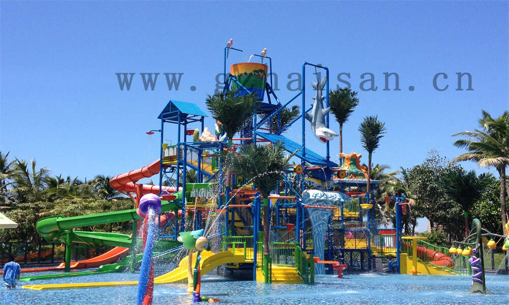游乐园水上滑梯最长的,水上滑梯
