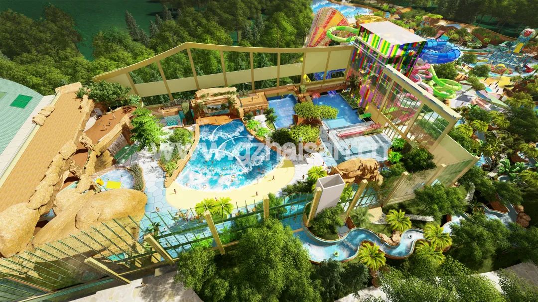 快讯 | 金年会董事长一行视察南北湖开元森泊水乐园项目进展情况